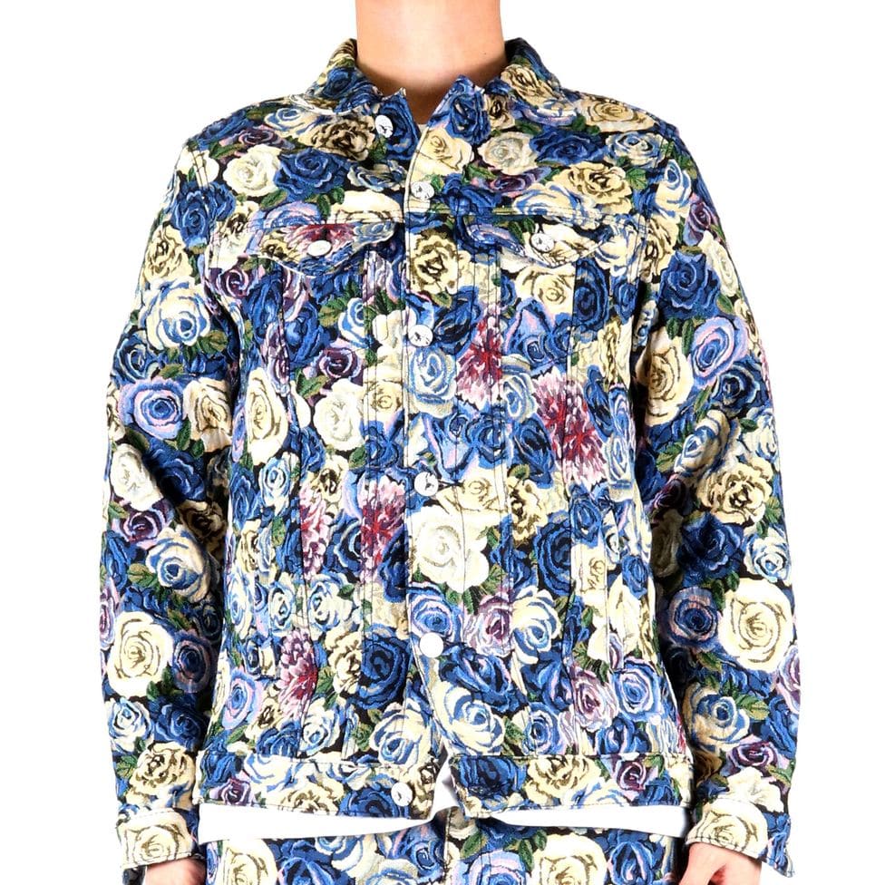 Love to Kleep Denim Jacket Floral